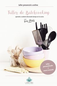 taller batchcooking con leire piriz