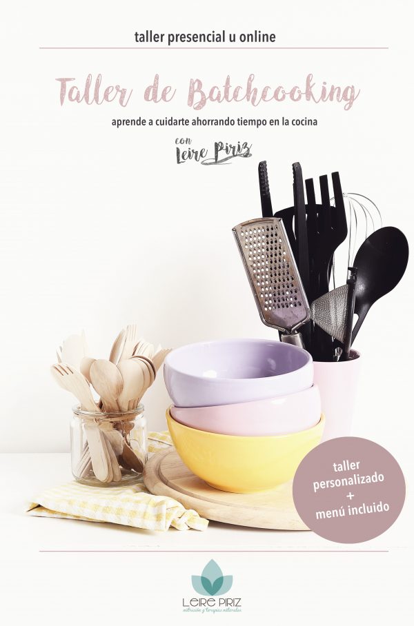 taller batchcooking con leire piriz